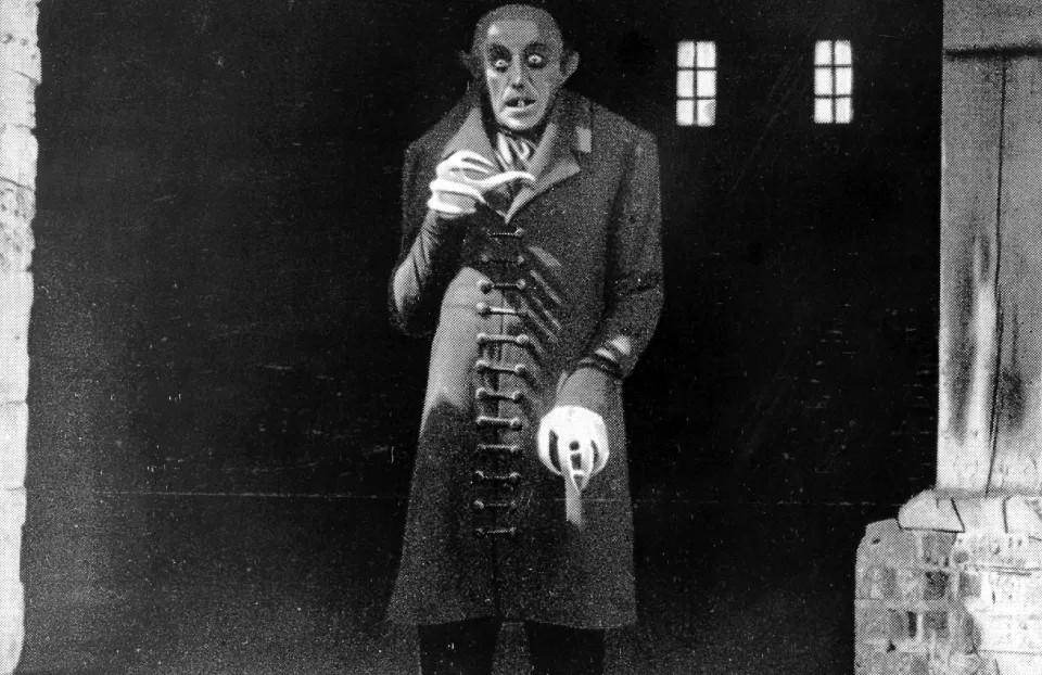 This is a still image of Nosferatu from the 1922 film.
